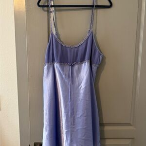Elegant Lavender Nightgown